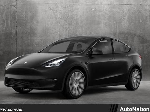 TESLA MODEL Y 2021 5YJYGDEE5MF176737 image